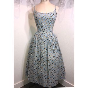 Tailor & Twirl Candy Corn midi dress